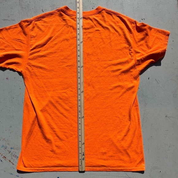 Men's Riff Raff T-Shirt Orange Face Logo L Hip Hop Rap Dirty South TX Dropout - Picture 11 of 12